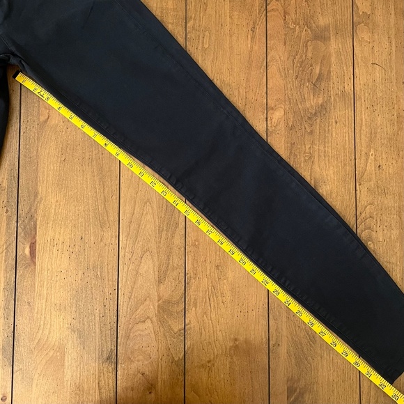 J. Crew Dark Charcoal Gray Toothpick Jeans (Size 25) - Picture 6 of 9